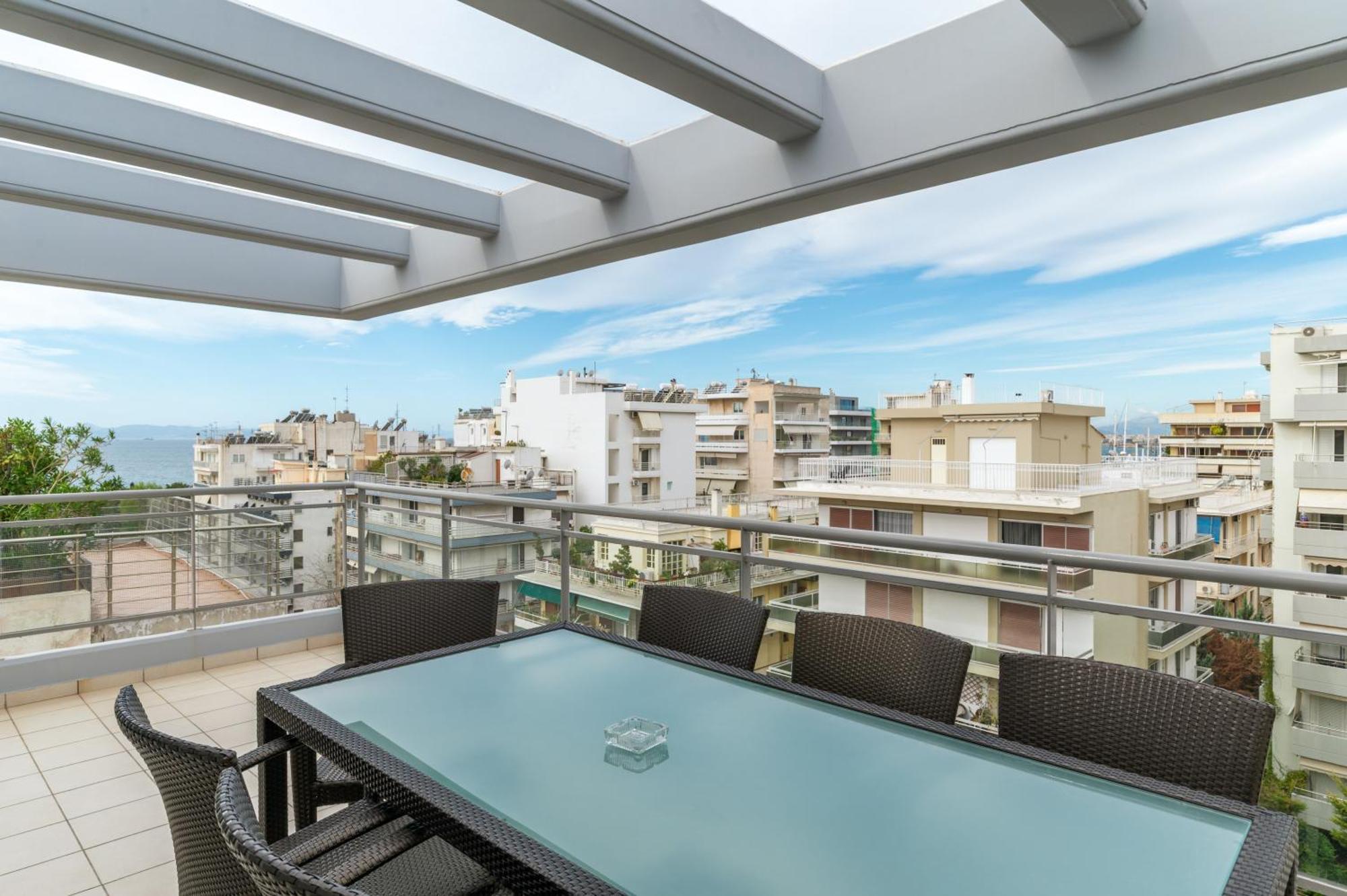 Elvita Athens Sea View Maisonette Luaran gambar