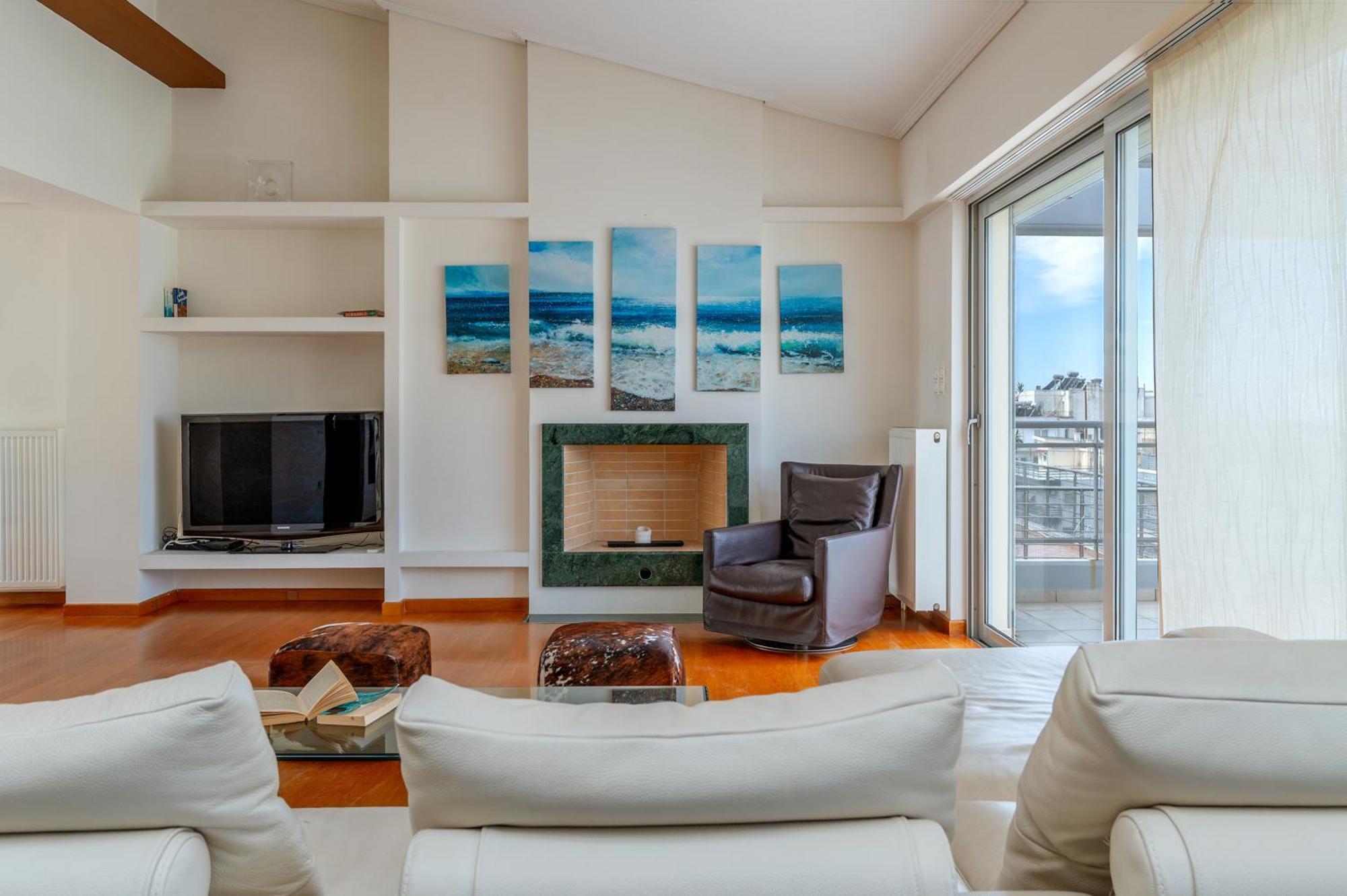 Elvita Athens Sea View Maisonette Luaran gambar